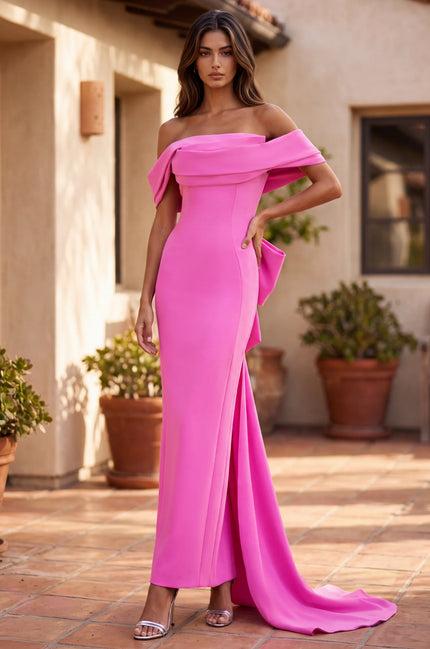 Rowland Pink Elegant, glamorous evening gown