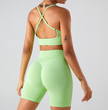 Seamless Back Sports Underwear Shock-proof Push-up Yoga Wear 8 Colors