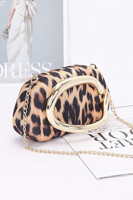 Lonea Pearlescent Acrylic Clutch In Pink