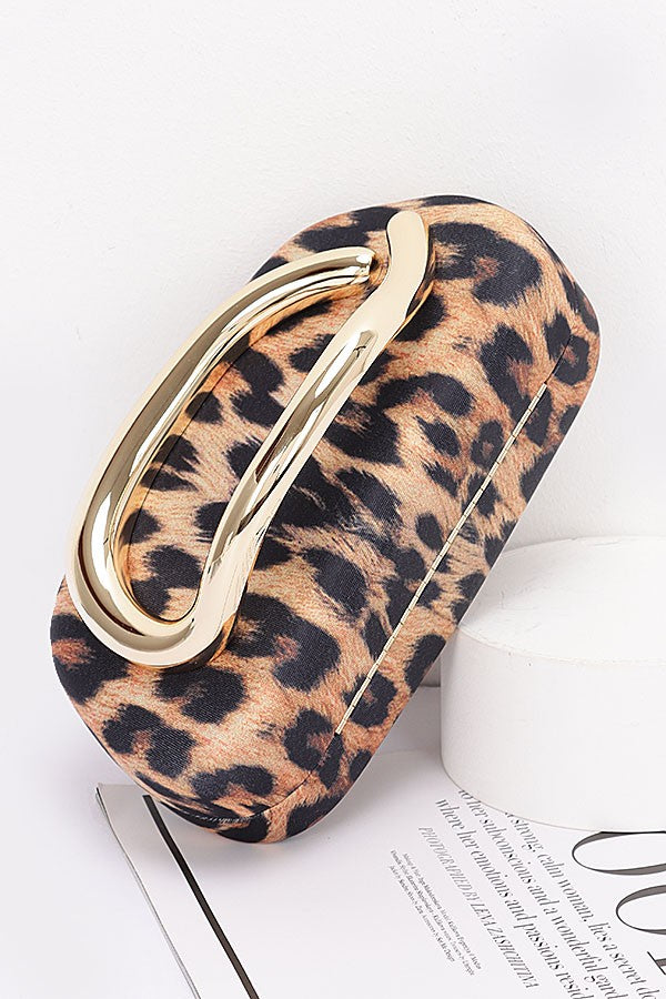 Lonea Pearlescent Acrylic Clutch In Pink