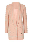 Minahil Pearl Embellished Blaze