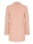 Minahil Pearl Embellished Blaze