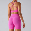 Seamless Back Sports Underwear Shock-proof Push-up Yoga Wear 8 Colors