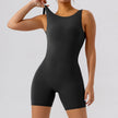 Doublecrown collections hollowed-out yoga bodysuit yoga