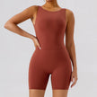 Doublecrown collections hollowed-out yoga bodysuit yoga