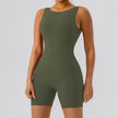 Doublecrown collections hollowed-out yoga bodysuit yoga