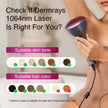 DermRays V6S Laser Hair Removal, 1064nm, Specifically For Deep Skin