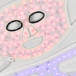 DermRays LED Light Therapy Silicone Mask For Face, Neck and Décolletage, Revitalize & Renew Your Skin
