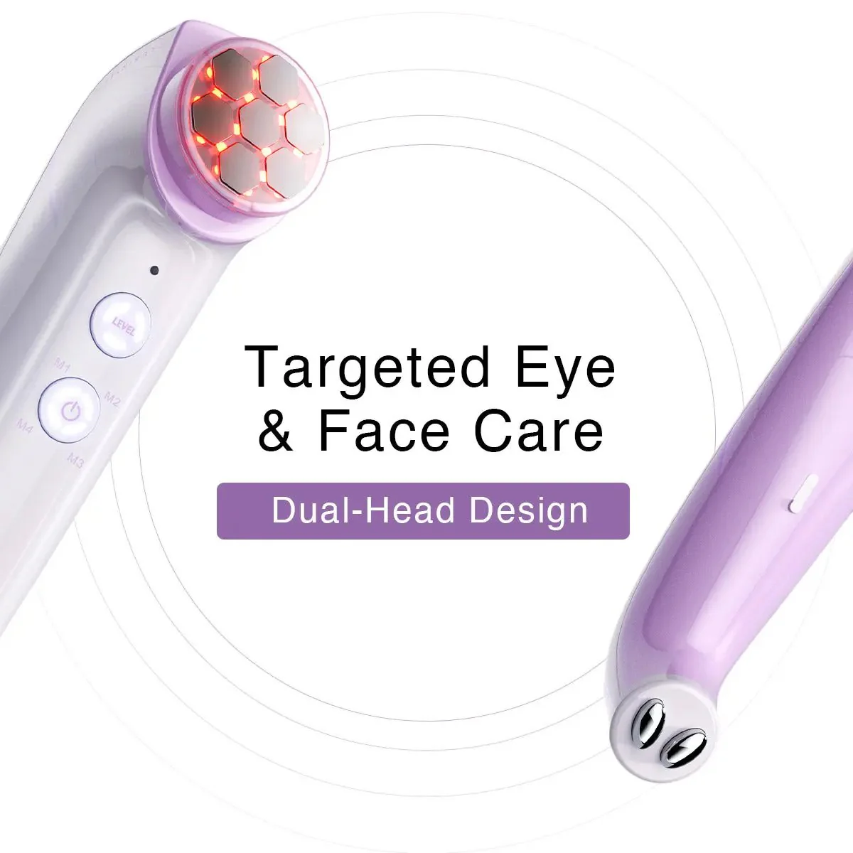 DermRays FusionGlow Multi-Functional Microcurrent Facial Toning Device - Image 3